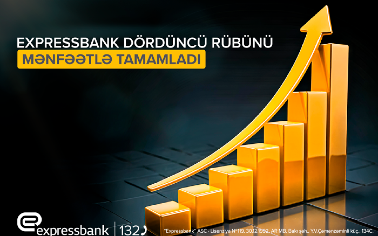 Fiziki şəxslərin depozit portfeli 33% artıb  -"Expressbank" 